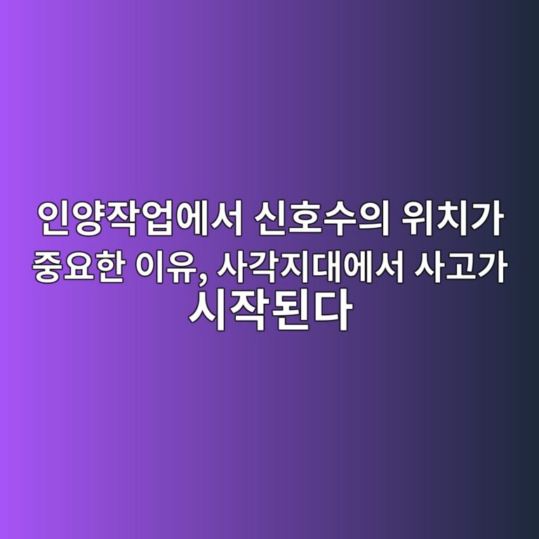 인양작업에서 신호수의 위치가 중요한 이유, 사각지대에서 사고가 시작된다 5 ec9db8ec9691ec9e91ec9785ec9790ec849c ec8ba0ed98b8ec8898ec9d98 ec9c84ecb998eab080 eca491ec9a94ed959c ec9db4ec9ca0 ec82aceab081eca780 1789291217